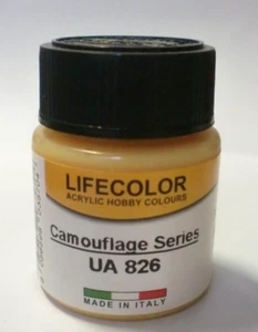 LIFE  COLOR ACRILICO COLORI FERROVIARI GIALLO ml 22- UA 826 - Picture 1 of 1