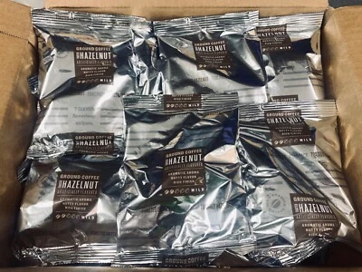 Café molido 7 Eleven con sabor avellana tostado suave 2 oz. 30 paquetes de frac - 3,75 lb Foto 1 de 3