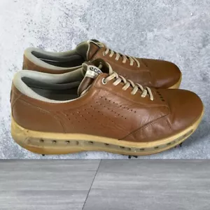 Ecco Gore Tex Surround Golfschuhe braun Yak Leder 44 10-10,5 US Portugal Weite - Bild 1 von 16