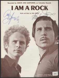 PAUL SIMON & ART GARFUNKEL signiertes Notencover - Pop Duo - Nachdruck - Bild 1 von 1