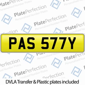 PAS 577Y PASTY CORNWALL KERNOW GESCHÄTZTES PRIVATES NUMMERNSCHILD DVLA ZULASSUNG - Bild 1 von 1