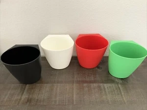 IKEA Bygel Contenedor de Plástico Negro Verde Rojo-Naranja Blanco Maceta TÚ ELIGES - Imagen 1 de 19