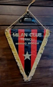 Gagliardetto Milan Club Termoli Nereo Rocco Maglia Milan Pennant Wimpel Fanion - Foto 1 di 2