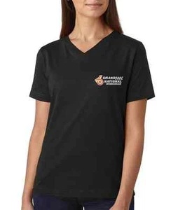 GRAND NATIONAL INTERCOOLED BUICK LADIES V-NECK EMBROIDERED GM TEE SHIRTS - Bild 1 von 4