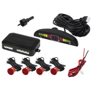 Neu rot Parkhaus Auto System Sensoren Kit Rückwärts Alarm mit Summer 1490 - Bild 1 von 3