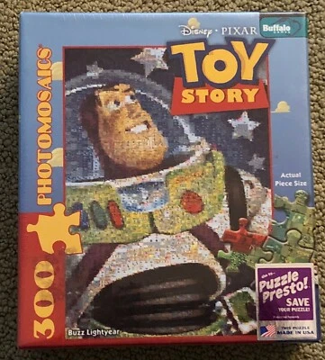 NUEVO PHOTOMOSAICS Puzzle Toy Story BUZZ LIGHTYEAR 300 Pixar Disney Buffalo Games Foto 1 de 4