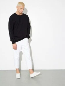 NWT $220 OAK DROPPED GUSSET JEAN 33 - Picture 1 of 9