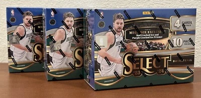 Mega caja objetivo de baloncesto Panini Select 2023-24 Red Ice cantidad sellada de fábrica Foto 1 de 4
