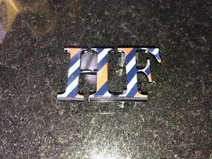 HF Emblem Kühlergrill Badge Front Grille Lancia Delta HF Turbo Vergaser Metall - Bild 1 von 2