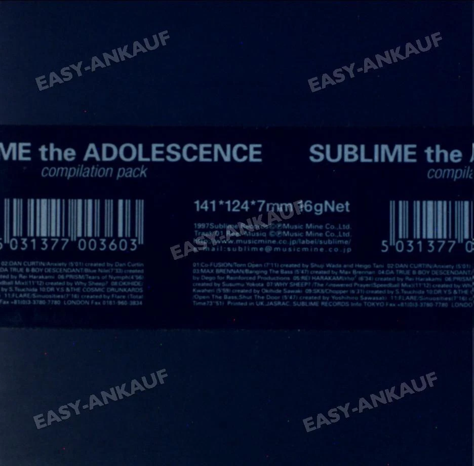 Various - Sublime the Adolescene ' - Bild 1 von 1