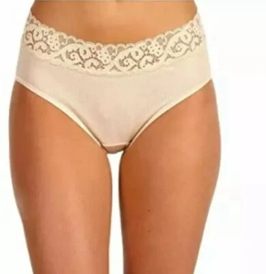 Hanro L57743 Momentos Piel Algodón Hipster Mujer Talla M Foto 1 de 4