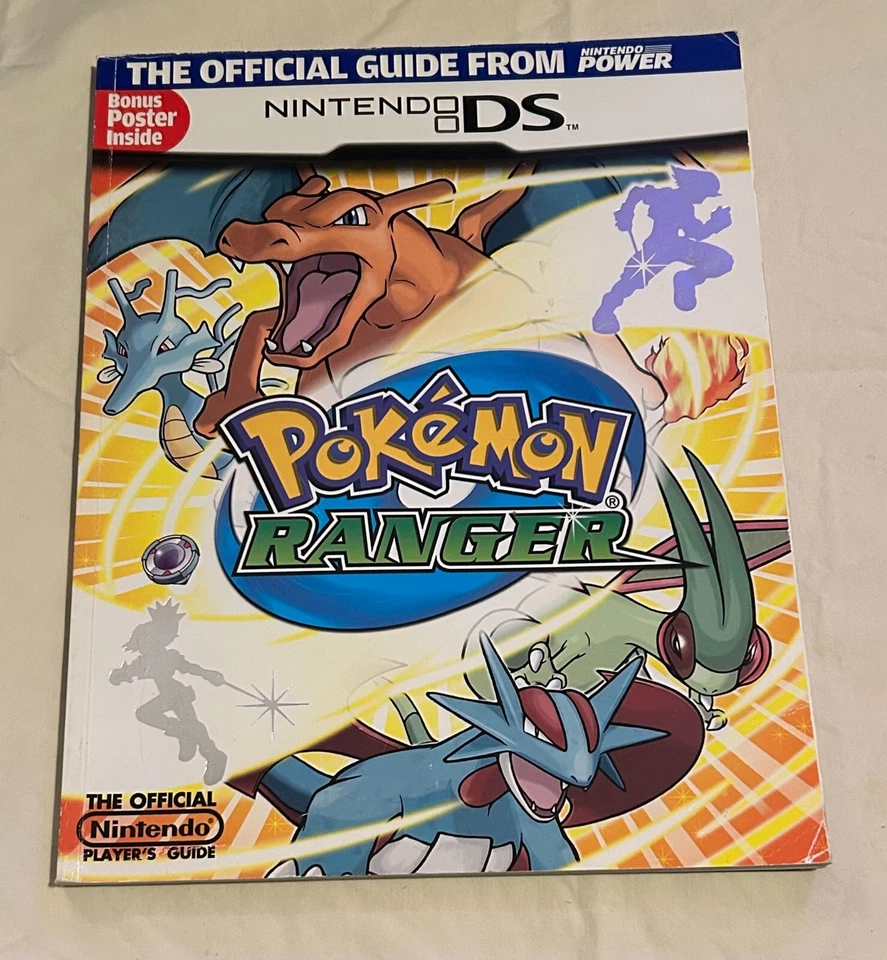 Pokemon Ranger - Guía Oficial del Jugador Nintendo Sin Póster - Nintendo DS Foto 1 de 1