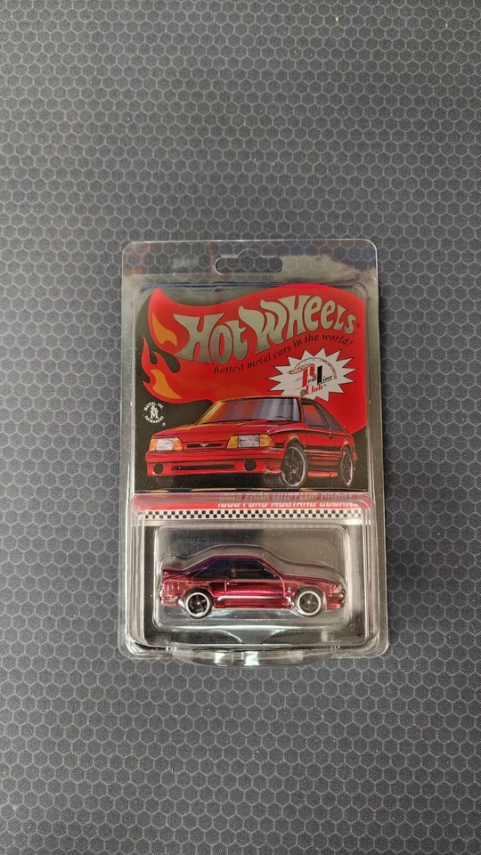 Hot Wheels Ford Mustang Cobra R 1:64 Diecast Car - Red (GXJ20)
