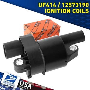 1x Ignition Coils for Cadillac CTS GMC Envoy For Chevy Silverado UF414 Genuine - Picture 1 of 11