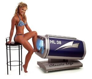 Leg Tanner Machine for a Tanning Bed Salon, comes with T-Max only 356 hours