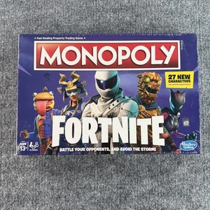 Monopoly Fortnite Brettspiel Hasbro Gaming 27 neue Figuren Sealed Edition - Bild 1 von 6