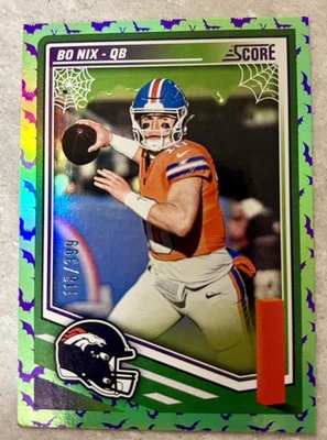 2025 Score - Bo Nix #253 Rookie Card /399 Denver Broncos SP Rare (RC) - Image 1 of 2