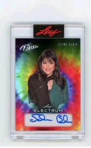 2024 Leaf Electrum Mutli-Sport Selma Blair F-SB1 Fame Auto Card 1 of 1 Rare 1/1  - Bild 1 von 2