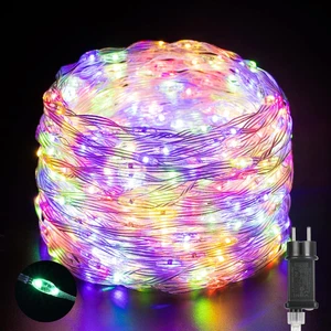 Tubo Luminoso Led Esterno 25 Metri 500LED, IP65 Tubo Luci Di Natale Colorate Con - Foto 1 di 12