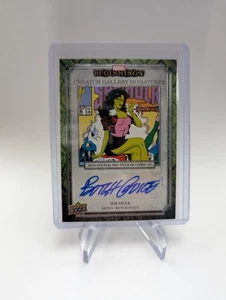 2022 She-Hulk Signature Marvel Beginnings Creator Gallery Auto CG-BG Butch Guice - Bild 1 von 2