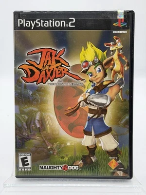 Jak And Daxter The Precursor Legacy Black Label Sony Playstation 2 PS2 - Image 1 of 3