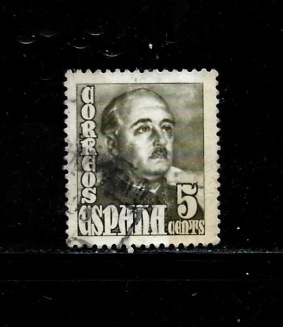 Selo Espanha Scott # 760-5c-usado/VLH-NG-1948-49 - Imagem 1 de 1