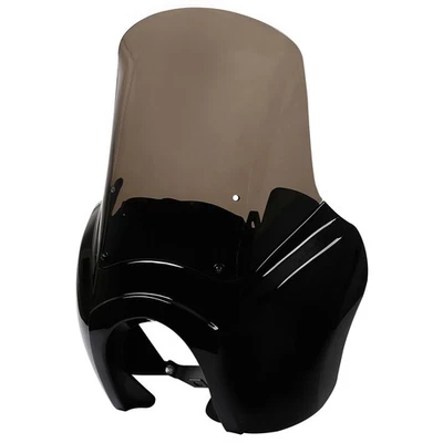 Carenados delanteros con parabrisas de 15"" aptos para Harley Dyna Super Glide T-sport Foto 1 de 4