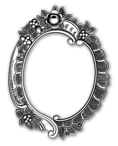 Sizzix Impresslits 3-D Floral Frame #665016 Retail $13.99 design Tim Holtz - Picture 1 of 11