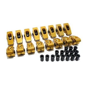 VORTEC SBC Chevy Aluminum Roller Rocker Arms 1.50 Ratio 3/8" 350 Self-Aligning - Picture 1 of 3