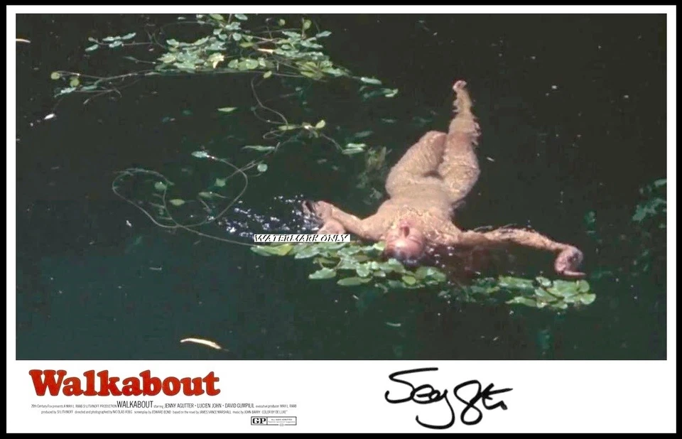 Jenny Agutter, Autographed, Cotton Canvas Image. Limited Edition (JA-1) - Image 1 of 1