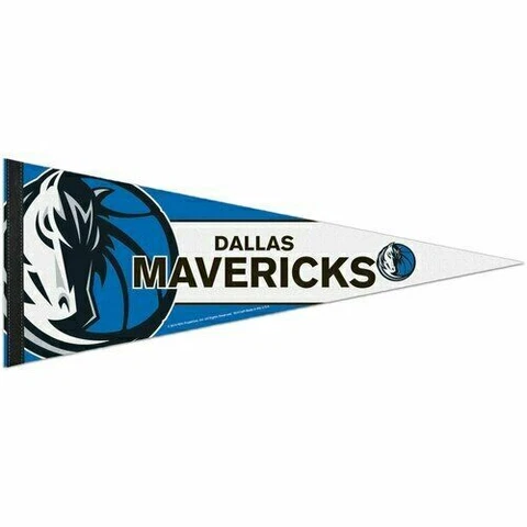 Dallas Mavericks PREMIUM QUALITY PENNANT 12"X30" BANNER FREE SHIPPING Cover