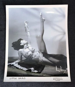 Original Boris Bakchy 8x10 Glossy Risque Burlesque Photograph LITTLE CAIRO #1 - Picture 1 of 2