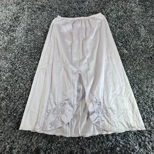 Vtg Maidenform Sweet Nothings Women's White Nylon Lace Half Slip Size S 68002 AV - Picture 1 of 10