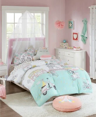 Urban Dreams Minette 2 шт. Комплект французского одеяла из 100% хлопка - ДВОЙНОЙ - многоцветный - Изображение 1 из 4