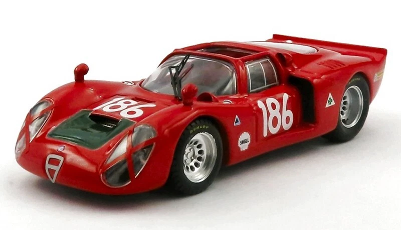 Alfa Romeo 33.2 Targa Florio 1968 Giunti-Galli 1:43 BEST 9422-2 - Immagine 1 di 1