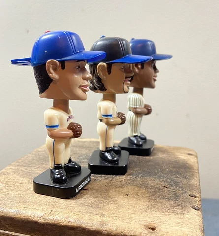 MIKE PIAZZA NEW YORK METS Vintage 2002 BOBBLEHEAD Small USED - FOTOBALL Cover