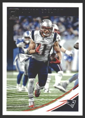 Julian Edelman #186 2018 Donruss New England Patriots - Image 1 of 2