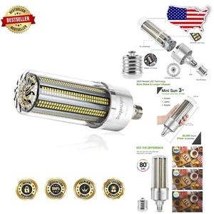 Super Bright 100W LED Corn Bulb with 5000K Daylight White for Indoor/Outdoor Use - Picture 1 of 13