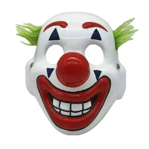 Película de DC Joker Arthur Fleck Cosplay Máscara Payaso Mascarada Halloween Máscara de miedo - Imagen 1 de 5