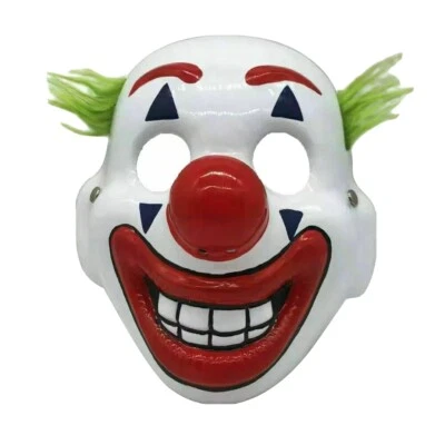 DC Movie Joker Arthur Fleck Cosplay Mask Clown Masquerade Halloween Scary Mask - Image 1 of 4