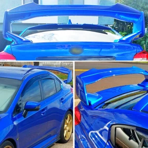 21 Fit For Subaru WRX 4th STI 4D Gurney Flap STI Trunk Spoiler Unpainted Primer - Bild 1 von 11
