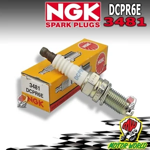CANDELA SPARK PLUG NGK DCPR6E HONDA VT 1300 CX ABS Fury 2018 - Foto 1 di 1