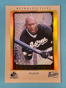1999 SP Top Prospects Retrospectives Michael Jordan Birmingham Barons #R8 ⚾ - Imagen 1 de 2