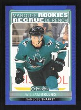 William Eklund MR Upper Deck  2021-22 O-Pee-Chee Update Blue Border Sharks #611