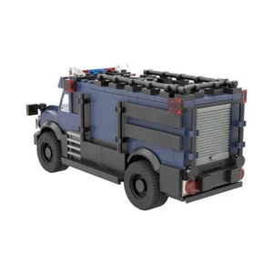 MOC-114926 Special Police Van 447 Teile für Alter 6+ Weihnachten Geburtstag Geschenk - Bild 1 von 3
