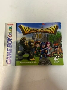 Dragon Warrior 1 &2 (Nintendo Gameboy Color) Instructions MANUAL ONLY - Picture 1 of 3