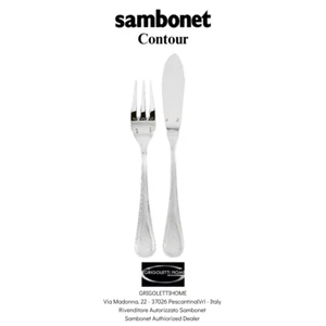 Sambonet - Contour Monoblock - Fischbesteckservice 24-teilig x 12 Personen - Bild 1 von 6
