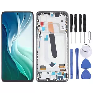 OLED LCD Screen For Xiaomi 11X Digitizer Full Assembly with Frame (Black) - Picture 1 of 6