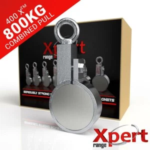 Online Magnets 400 X™ Erholung Angeln Klammer Magnet 800kg/800kg Ziehen Force - Picture 1 of 2