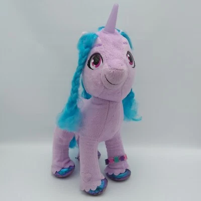 My Little Pony Sing & Glow Izzy Moonglow 13" Luces, Sonido Caballo de Peluche - ¡Funciona! Foto 1 de 4